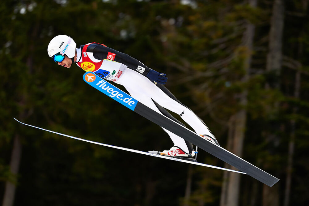 20.12.2014, Ramsau, Austria (AUT): Jason  Lamy Chappuis  (FRA)- FIS world cup nordic combined, team sprint HS98/2x7.5km, Ramsau (AUT). www.nordicfocus.com. © Felgenhauer/NordicFocus. Every downloaded picture is fee-liable.