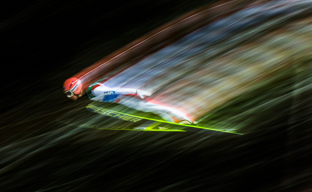 05.01.2015, Bischofshofen, Austria (AUT): Stefan Kraft (AUT), Fischer- FIS world cup ski jumping, four hills tournament, individual HS140, qualification, Bischofshofen (AUT). www.nordicfocus.com. © Laiho/NordicFocus. Every downloaded picture is fee-liab