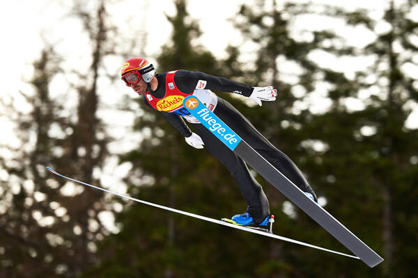 20.12.2014, Ramsau, Austria (AUT): Fabian Steindl (AUT)- FIS world cup nordic combined, team sprint HS98/2x7.5km, Ramsau (AUT). www.nordicfocus.com. © Felgenhauer/NordicFocus. Every downloaded picture is fee-liable. NordicFocus
