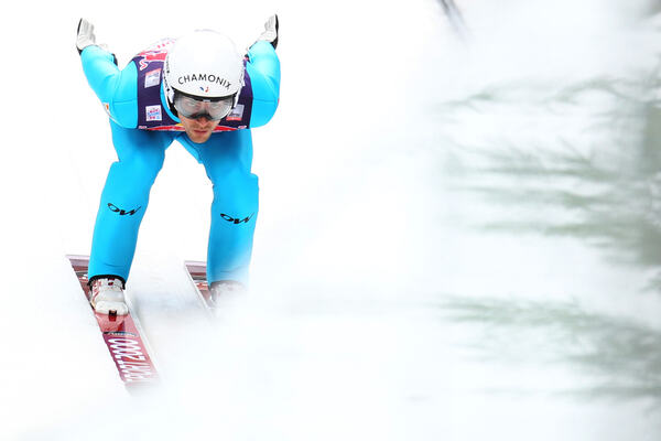 09.01.2015, Bad Mitterndorf, Austria (AUT): Vincent Descombes Sevoie (FRA), SPORT 2000- FIS world cup ski jumping, individual HS200, training, qualification, Bad Mitterndorf (AUT). www.nordicfocus.com. © Domanski/NordicFocus. Every downloaded picture i NordicFocus