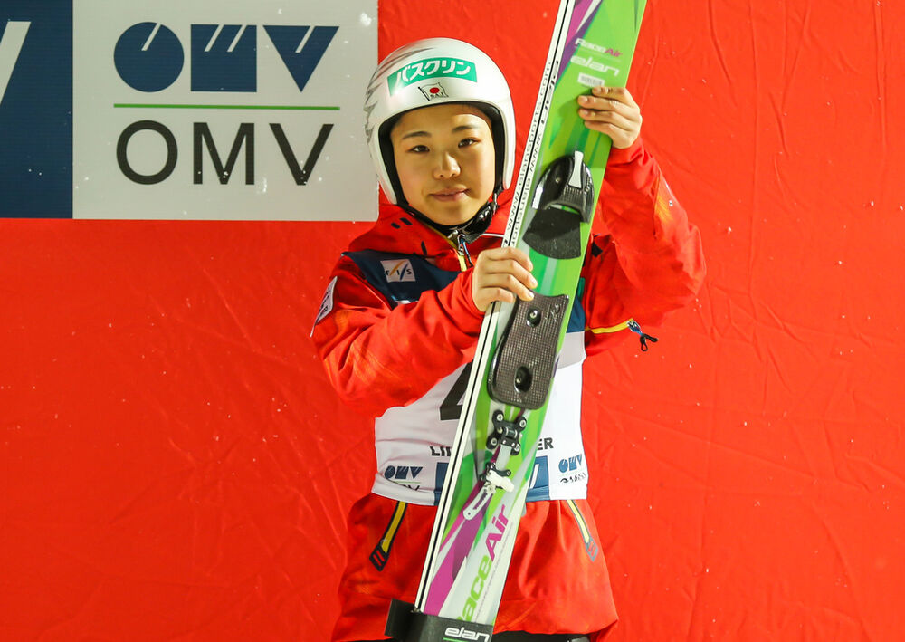 05.12.2014, Lillehammer, Norway (NOR): Sara Takanashi (JPN), Elan- FIS world cup ski jumping ladies, individual HS100, Lillehammer (NOR). www.nordicfocus.com. © Laiho/NordicFocus. Every downloaded picture is fee-liable.