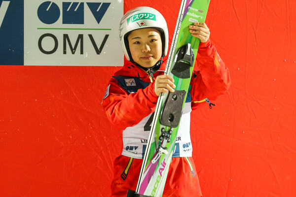 05.12.2014, Lillehammer, Norway (NOR): Sara Takanashi (JPN), Elan- FIS world cup ski jumping ladies, individual HS100, Lillehammer (NOR). www.nordicfocus.com. © Laiho/NordicFocus. Every downloaded picture is fee-liable. NordicFocus