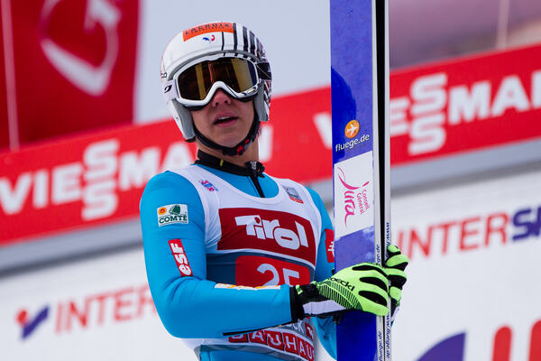 04.01.2015, Innsbruck, Austria (AUT): Ronan Lamy Chappuis (FRA)- FIS world cup ski jumping, four hills tournament, individual HS130, Innsbruck (AUT). www.nordicfocus.com. © Laiho/NordicFocus. Every downloaded picture is fee-liable. NordicFocus