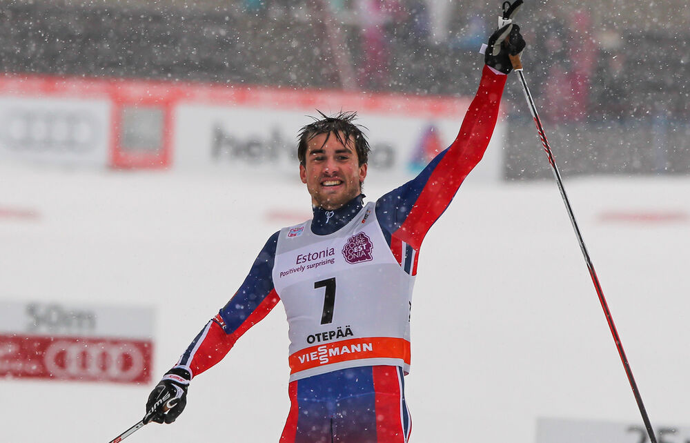 17.01.2015, Otepaeae, Estland (EST): Tomas Northug (NOR), Fischer, Swix- FIS world cup cross-country, individual sprint, Otepaeae (EST). www.nordicfocus.com. © Laiho/NordicFocus. Every downloaded picture is fee-liable.