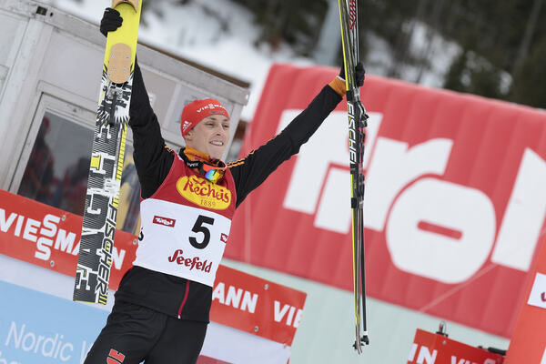 16.01.2015, Seefeld, Austria (AUT): FRENZEL Eric (GER) - FIS world cup nordic combined, individual gundersen HS109/5km, Seefeld (AUT). www.nordicfocus.com. © Modica/NordicFocus. Every downloaded picture is fee-liable. NordicFocus