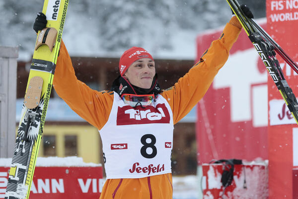 17.01.2015, Seefeld, Austria (AUT): Eric FRENZEL (GER) - FIS world cup nordic combined, individual gundersen HS109/10km, Seefeld (AUT). www.nordicfocus.com. © Modica/NordicFocus. Every downloaded picture is fee-liable. NordicFocus