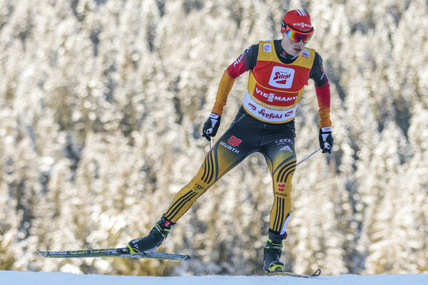 18.01.2015, Seefeld, Austria (AUT): Eric FRENZEL (GER) - FIS world cup nordic combined, individual gundersen HS109/15km, Seefeld (AUT). www.nordicfocus.com. © Modica/NordicFocus. Every downloaded picture is fee-liable. NordicFocus