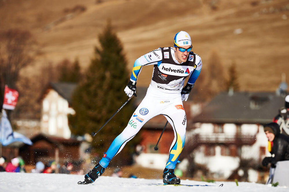 06.01.2015, Val Mustair, Switzerland (SUI): Calle Halfvarsson (SWE)- FIS world cup cross-country, tour de ski, individual sprint, Val Mustair (SUI). www.nordicfocus.com. © Felgenhauer/NordicFocus. Every downloaded picture is fee-liable.