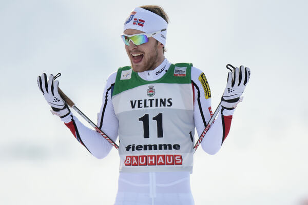 01.02.2015, Val di Fiemme, Italy (ITA): Joergen Graabak (NOR) - FIS world cup nordic combined, individual gundersen HS134/10km, Val di Fiemme (ITA). www.nordicfocus.com. © Modica/NordicFocus. Every downloaded picture is fee-liable. NordicFocus
