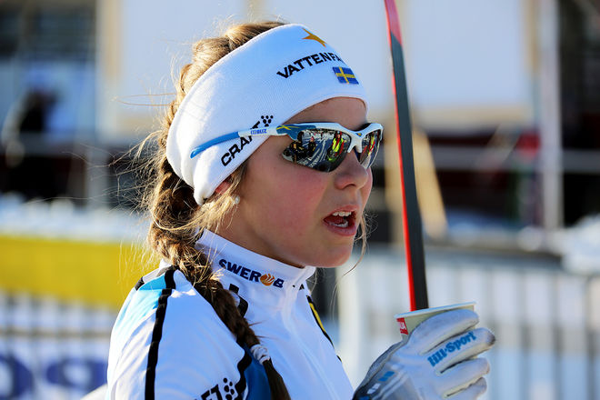 JOHANNA HAGSTRÖM började säsongen med seger i fristilssprinten i Idre. Foto/rights: KJELL-ERIK KRISTIANSEN/sweski.com