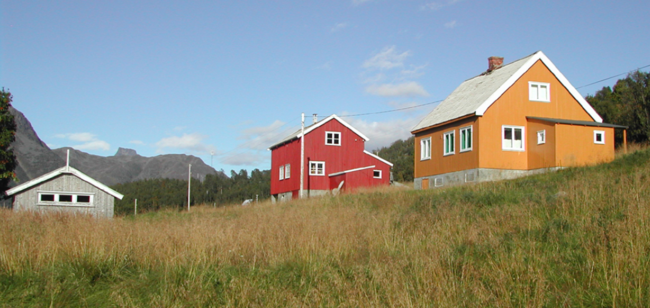 Gjenreisningshus Bilde