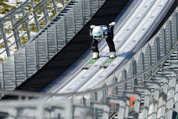 01.02.2015, Hinzenbach, Austria (AUT): Sara Takanashi (JPN) - FIS world cup ski jumping ladies, individual HS94, Hinzenbach (AUT). www.nordicfocus.com. © Rauschendorfer/NordicFocus. Every downloaded picture is fee-liable. NordicFocus