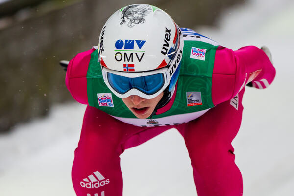 05.01.2015, Bischofshofen, Austria (AUT): Anders Fannemel (NOR)- FIS world cup ski jumping, four hills tournament, individual HS140, qualification, Bischofshofen (AUT). www.nordicfocus.com. © Laiho/NordicFocus. Every downloaded picture is fee-liable. NordicFocus