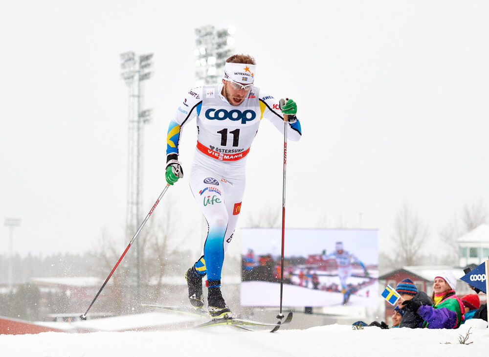 14.02.2015, Oestersund, Sweden (SWE): Emil Joensson (SWE)- FIS world cup cross-country, individual sprint, Oestersund (SWE). www.nordicfocus.com. © Felgenhauer/NordicFocus. Every downloaded picture is fee-liable.