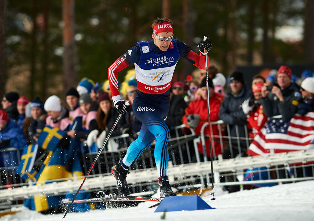 19.02.2015, Falun, Sweden (SWE): Nikita Kriukov (RUS)- FIS nordic world ski championships, cross-country, individual sprint, Falun (SWE). www.nordicfocus.com. © NordicFocus. Every downloaded picture is fee-liable.