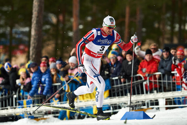 19.02.2015, Falun, Sweden (SWE): Petter Northug (NOR)- FIS nordic world ski championships, cross-country, individual sprint, Falun (SWE). www.nordicfocus.com. © NordicFocus. Every downloaded picture is fee-liable. NordicFocus