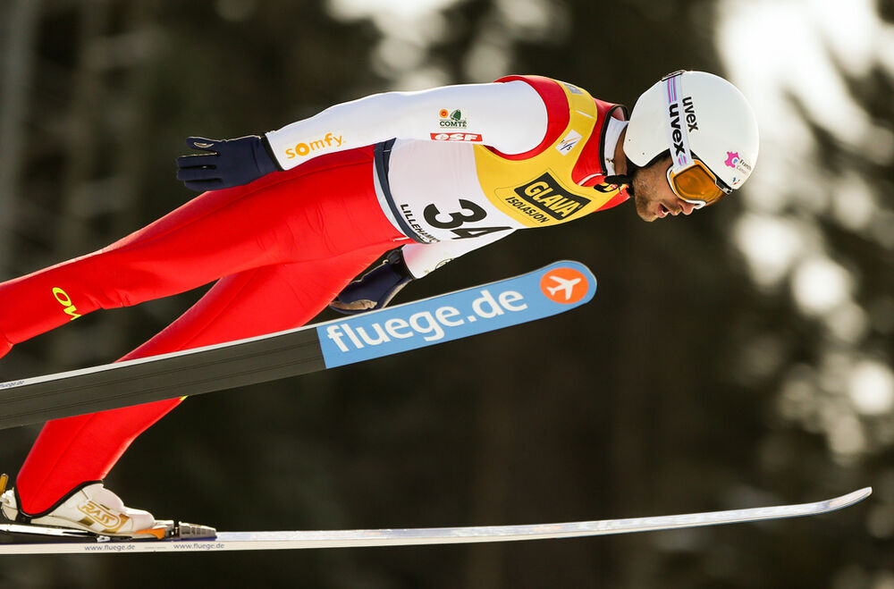 06.12.2014, Lillehammer, Norway (NOR): Jason Lamy Chappuis (FRA), Salomon, Swix, One Way- FIS world cup nordic combined, individual gundersen HS138/10km, Lillehammer (NOR). www.nordicfocus.com. © Laiho/NordicFocus. Every downloaded picture is fee-liable