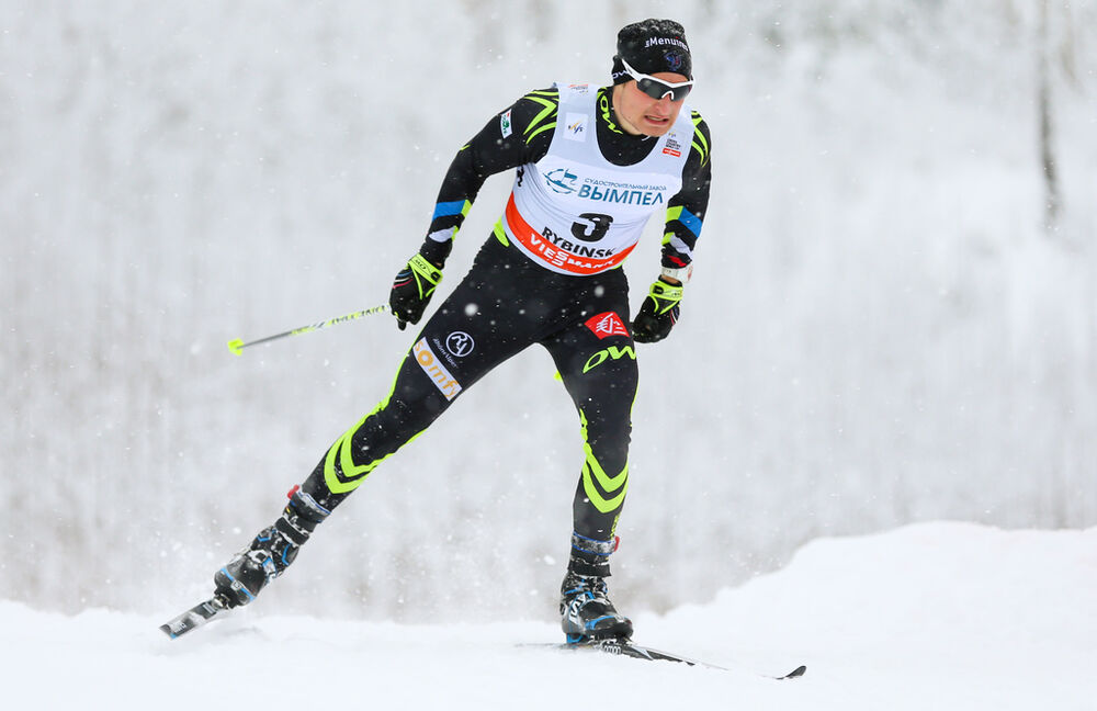 24.01.2015, Rybinsk, Russia (RUS): Renaud Jay (FRA), Salomon, One Way- FIS world cup cross-country, individual sprint, Rybinsk (RUS). www.nordicfocus.com. © Laiho/NordicFocus. Every downloaded picture is fee-liable.