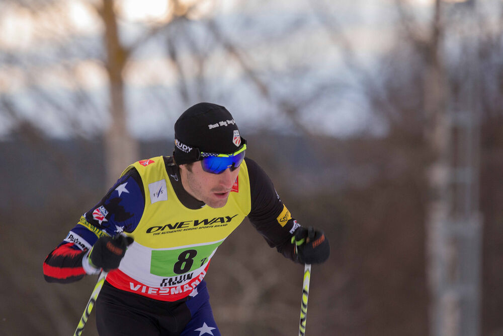 22.02.2015, Falun, Sweden (SWE): Taylor Fletcher (USA)- FIS nordic world ski championships, nordic combined, team HS100/4x5km, Falun (SWE). www.nordicfocus.com. © NordicFocus. Every downloaded picture is fee-liable.