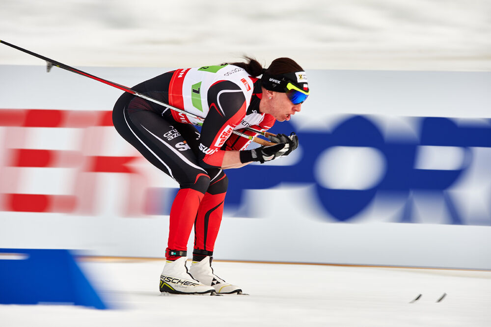 26.02.2015, Falun, Sweden (SWE): Justyna Kowalczyk (POL)- FIS nordic world ski championships, cross-country, 4x5km women, Falun (SWE). www.nordicfocus.com. © NordicFocus. Every downloaded picture is fee-liable.