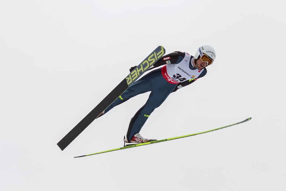 26.02.2015, Falun, Sweden (SWE): Francois Braud (FRA)- FIS nordic world ski championships, nordic combined, individual gundersen HS134/10km, Falun (SWE). www.nordicfocus.com. © NordicFocus. Every downloaded picture is fee-liable.