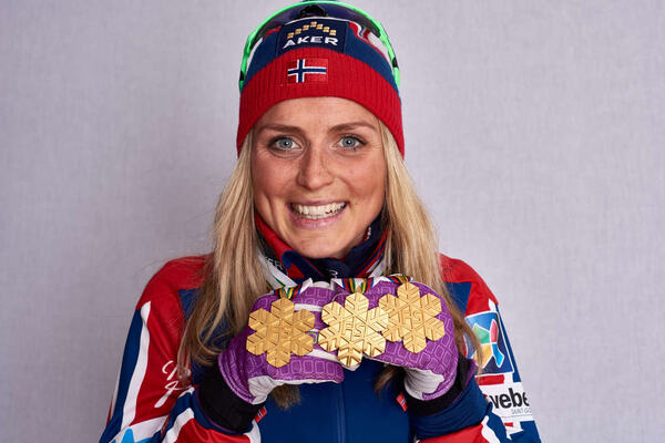 28.02.2015, Falun, Sweden (SWE): Therese Johaug (NOR)- FIS nordic world ski championships, cross-country, medals, Falun (SWE). www.nordicfocus.com. © NordicFocus. Every downloaded picture is fee-liable. NordicFocus