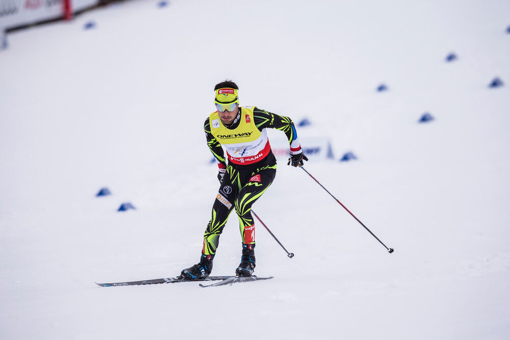 28.02.2015, Falun, Sweden (SWE): Jason Lamy-Chappuis (FRA)- FIS nordic world ski championships, nordic combined, team sprint HS134/2x7.5km, Falun (SWE). www.nordicfocus.com. © NordicFocus. Every downloaded picture is fee-liable.