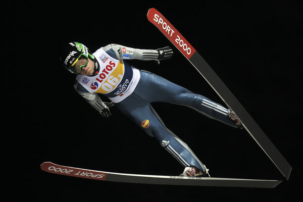 17.01.2015, Zakopane, Poland (POL): Jernej Damjan (SLO), SPORT 2000- FIS world cup ski jumping, team HS134, Zakopane (POL). www.nordicfocus.com. © Domanski/NordicFocus. Every downloaded picture is fee-liable. NordicFocus