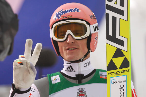 08.03.2015, Lahti, Finland (FIN): Severin Freund (GER), Fischer- FIS world cup ski jumping, individual HS130, Lahti (FIN). www.nordicfocus.com. © Laiho/NordicFocus. Every downloaded picture is fee-liable. NordicFocus