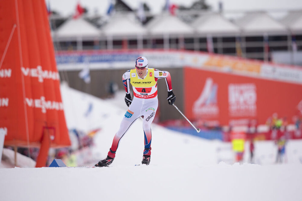 28.02.2015, Falun, Sweden (SWE): Magnus Moan (NOR)- FIS nordic world ski championships, nordic combined, team sprint HS134/2x7.5km, Falun (SWE). www.nordicfocus.com. © NordicFocus. Every downloaded picture is fee-liable.