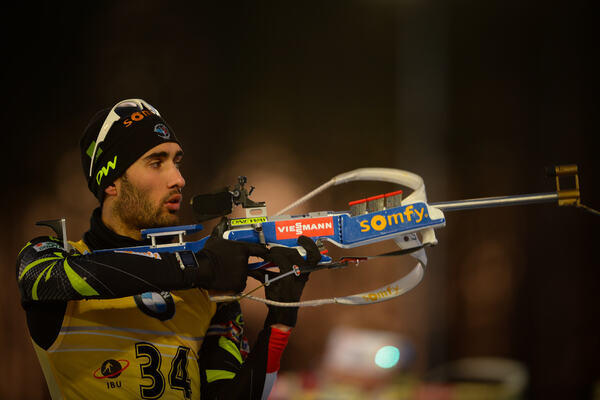 12.03.2015, Kontiolahti, Finland (FIN): Martin FOURCADE (FRA) - IBU world championships biathlon, individual men, Kontiolahti (FIN). www.nordicfocus.com. © Evgeny Tumashov/ NordicFocus. Every downloaded picture is fee-liable. Evgeny Tumashov