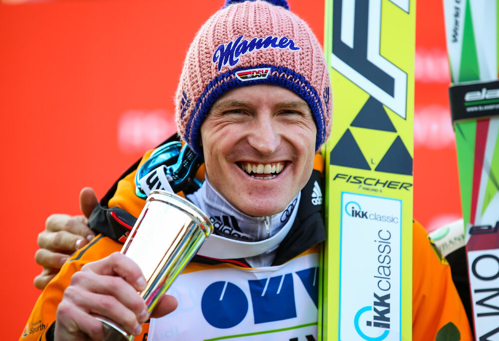 15.03.2015, Oslo, Norway (NOR): Severin Freund (GER), Fischer- FIS world cup ski jumping, individual HS134, Oslo (NOR). www.nordicfocus.com. © Laiho/NordicFocus. Every downloaded picture is fee-liable.