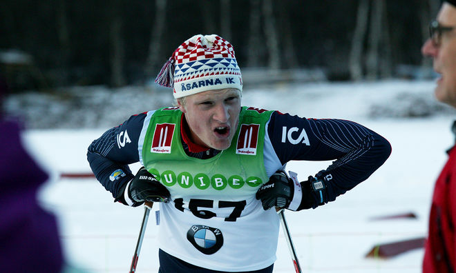 JENS BURMAN, Åsarna var bästa svensk vid OPA-cupen i Chamonix, han slutade tvåa i herrarnas jaktstart. Foto/rights: MARCELA HAVLOVA/sweski.com