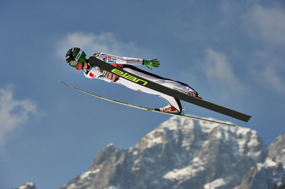 21.03.2015, Planica, Slovenia (SLO): Peter Prevc (SLO)- FIS world cup ski jumping, team HS215, Planica (SLO). www.nordicfocus.com. © Felgenhauer/NordicFocus. Every downloaded picture is fee-liable.