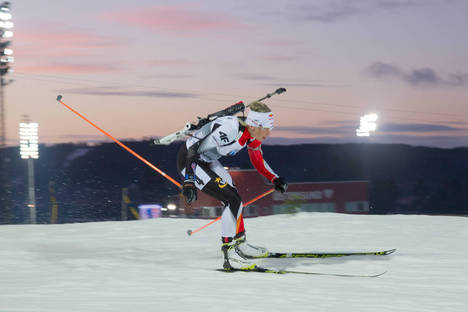 06.12.2014, Oestersund, Sweden (SWE): Krystyna Guzik (POL)- IBU world cup biathlon, sprint women, Oestersund (SWE). www.nordicfocus.com. © Manzoni/NordicFocus. Every downloaded picture is fee-liable. NordicFocus 06.12.2014, Oestersund, Sweden (SWE): Krystyna Guzik (POL)- IBU world cup biathlon, sprint women, Oestersund (SWE). www.nordicfocus.com. © Manzoni/NordicFocus. Every downloaded picture is fee-liable.