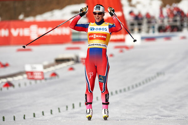 15.03.2015, Oslo, Norway (NOR): Marit Bjoergen (NOR)- FIS world cup cross-country, mass women, Oslo (NOR). www.nordicfocus.com. © Felgenhauer/NordicFocus. Every downloaded picture is fee-liable. NordicFocus