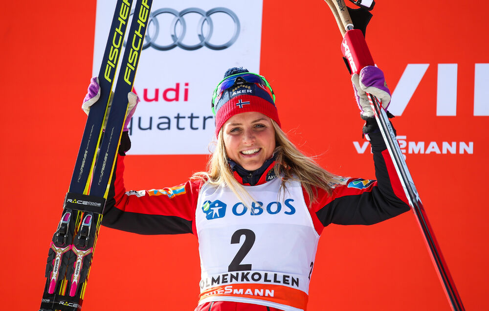 15.03.2015, Oslo, Norway (NOR): Therese Johaug (NOR), Fischer, Swix, Rottefella- FIS world cup cross-country, mass women, Oslo (NOR). www.nordicfocus.com. © Laiho/NordicFocus. Every downloaded picture is fee-liable.