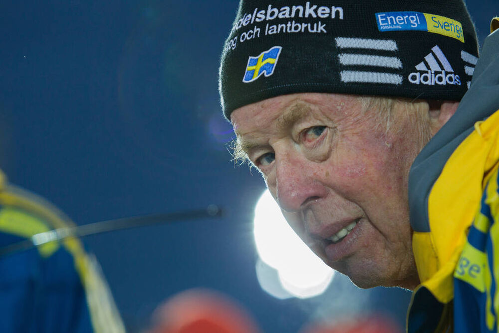 30.11.2014, Oestersund, Sweden (SWE): Wolfgang Pichler (GER), Team Sweden - IBU world cup biathlon, relay mixed, Oestersund (SWE). www.nordicfocus.com. © Manzoni/NordicFocus. Every downloaded picture is fee-liable.
