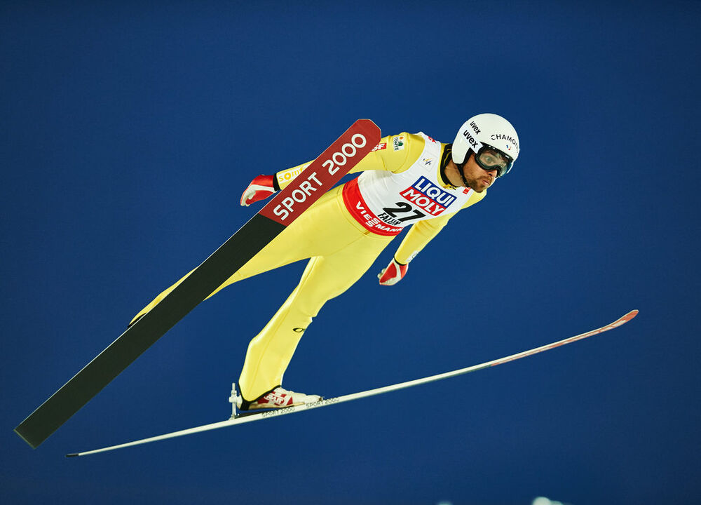 26.02.2015, Falun, Sweden (SWE): Vincent Descombes Sevoie (FRA)- FIS nordic world ski championships, ski jumping, individual HS134, Falun (SWE). www.nordicfocus.com. © NordicFocus. Every downloaded picture is fee-liable.