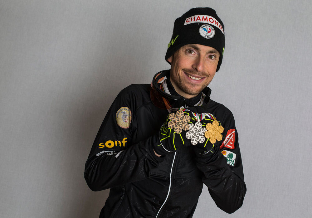 28.02.2015, Falun, Sweden (SWE): Francois Braud (FRA)- FIS nordic world ski championships, nordic combined, medals, Falun (SWE). www.nordicfocus.com. © NordicFocus. Every downloaded picture is fee-liable.