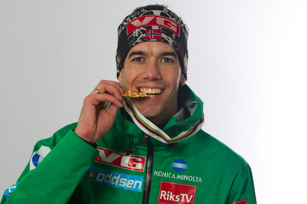 23.02.2013, Val di Fiemme, Italy (ITA): Anders Bardal (NOR), Fischer - FIS nordic world ski championships, ski jumping, medals, Val di Fiemme (ITA). www.nordicfocus.com. © Laiho/NordicFocus. Every downloaded picture is fee-liable. NordicFocus