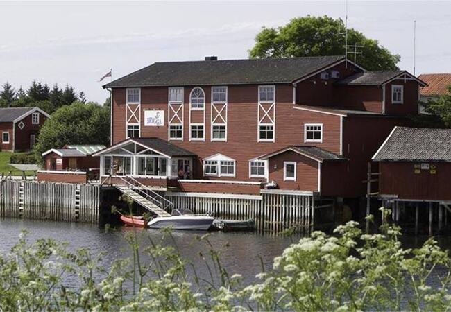 Herøy Brygge fra sjøsiden