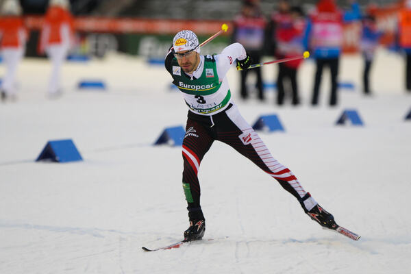 28.02.2014, Lahti, Finland (FIN)Christoph Bieler (AUT), Madshus, Leki, Rottefella, Loeffler- FIS world cup nordic combined, individual gundersen HS130/10km, Lahti (FIN). www.nordicfocus.com. © Laiho/NordicFocus. Every downloaded picture is fee-liable. NordicFocus
