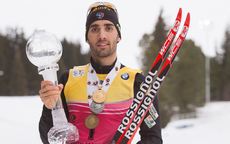 22.03.2015, Khanty-Mansiysk, Russia (RUS): Martin Fourcade (FRA) - IBU world cup biathlon, cups, Khanty-Mansiysk (RUS). www.nordicfocus.com. © Manzoni/NordicFocus. Every downloaded picture is fee-liable. NordicFocus 22.03.2015, Khanty-Mansiysk, Russia (RUS): Martin Fourcade (FRA) - IBU world cup biathlon, cups, Khanty-Mansiysk (RUS). www.nordicfocus.com. © Manzoni/NordicFocus. Every downloaded picture is fee-liable.
