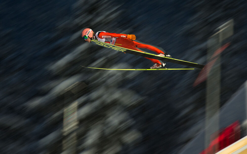 29.12.2014, Oberstdorf, Germany (GER): Dawid Kubacki (POL)- FIS world cup ski jumping, four hills tournament, individual HS137, Oberstdorf (GER). www.nordicfocus.com. © Laiho/NordicFocus. Every downloaded picture is fee-liable.