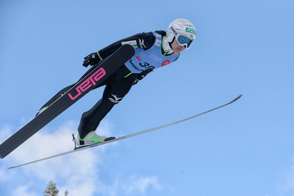 31.01.2015, Hinzenbach, Austria (AUT): Sara Takanashi (JPN) - FIS world cup ski jumping ladies, individual HS94, Hinzenbach (AUT). www.nordicfocus.com. © Rauschendorfer/NordicFocus. Every downloaded picture is fee-liable. NordicFocus