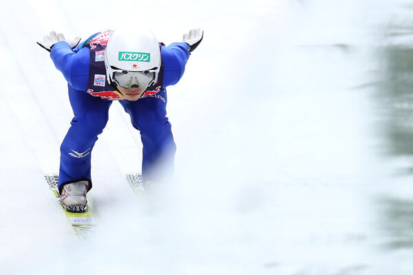 09.01.2015, Bad Mitterndorf, Austria (AUT): Junshiro Kobayashi (JPN), Fischer- FIS world cup ski jumping, individual HS200, training, qualification, Bad Mitterndorf (AUT). www.nordicfocus.com. © Domanski/NordicFocus. Every downloaded picture is fee-lia NordicFocus