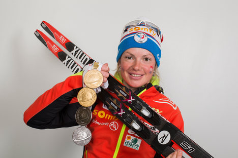 13.03.2015, Kontiolahti, Finland (FIN): Marie Dorin (FRA)- IBU world championships biathlon, medals, Kontiolahti (FIN). www.nordicfocus.com. © NordicFocus. Every downloaded picture is fee-liable. NordicFocus 13.03.2015, Kontiolahti, Finland (FIN): Marie Dorin (FRA)- IBU world championships biathlon, medals, Kontiolahti (FIN). www.nordicfocus.com. © NordicFocus. Every downloaded picture is fee-liable.