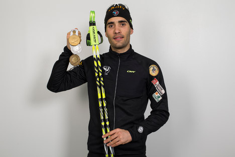 14.03.2015, Kontiolahti, Finland (FIN): Martin Fourcade (FRA)- IBU world championships biathlon, medals, Kontiolahti (FIN). www.nordicfocus.com. © NordicFocus. Every downloaded picture is fee-liable. NordicFocus 14.03.2015, Kontiolahti, Finland (FIN): Martin Fourcade (FRA)- IBU world championships biathlon, medals, Kontiolahti (FIN). www.nordicfocus.com. © NordicFocus. Every downloaded picture is fee-liable.