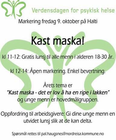 Verdensdag for psykisk helse